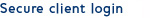 secure client login